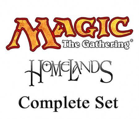 Homelands Complete Set Magic the Gathering Magic the Gathering Complete Non Foil Sets Homelands Complete Set Magic the Gathering Magic the Gathering Complete Non Foil Sets