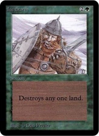 Ice Storm Alpha Magic Cards Singles Ice Storm Alpha Magic Cards Singles