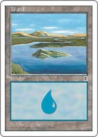#169 Island – MTG Portal Three Kingdoms Magic Card # 169
