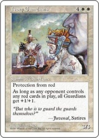 Ivory Guardians MTG 5th Edition Magic Cards Singles Ivory Guardians MTG 5th Edition Magic Cards Singles