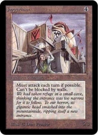Juggernaut Alpha Magic Cards Singles Juggernaut Alpha Magic Cards Singles