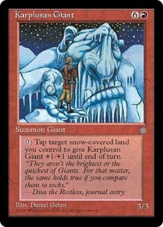 Karplusan Giant Ice Age Singles Karplusan Giant Ice Age Singles