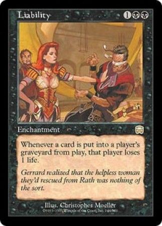 Liability Mercadian Masques Singles Liability Mercadian Masques Singles