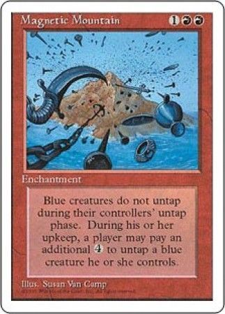 Magnetic Mountain MTG 4th Edition Magic Cards Singles Magnetic Mountain MTG 4th Edition Magic Cards Singles