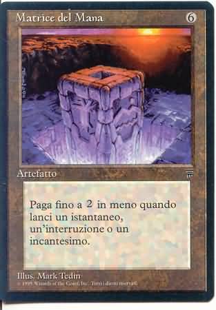 Matrice del Mana Mana Matrix Legends Italian Singles Matrice del Mana Mana Matrix Legends Italian Singles