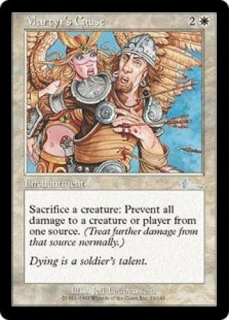 Martyr s Cause Urza s Legacy Singles Martyr s Cause Urza s Legacy Singles