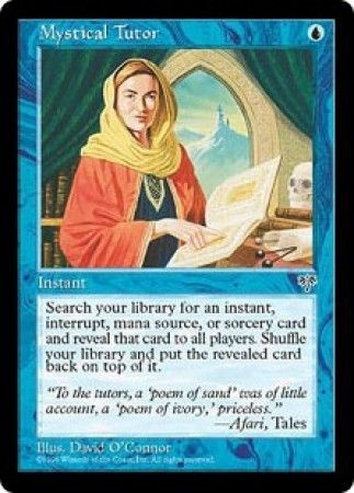 Mystical Tutor Mirage Singles Mystical Tutor Mirage Singles