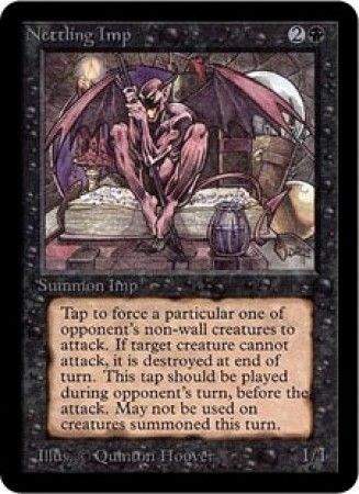 Nettling Imp Alpha Magic Cards Singles Nettling Imp Alpha Magic Cards Singles