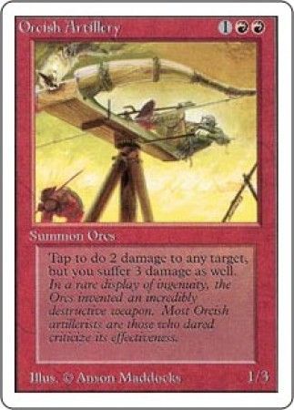 Orcish Artillery Unlimited Singles Orcish Artillery Unlimited Singles
