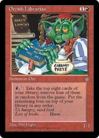 Orcish Librarian Ice Age Singles Orcish Librarian Ice Age Singles