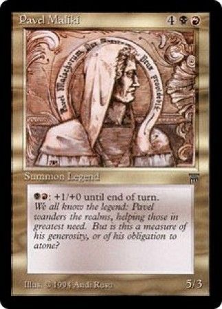 Pavel Maliki Legends Singles Pavel Maliki Legends Singles