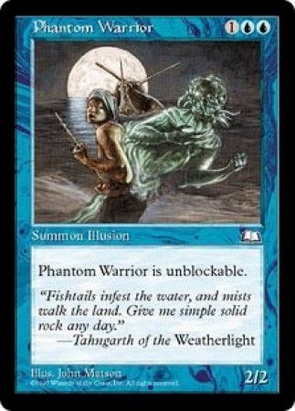 Phantom Warrior - Weatherlight - Magic | TrollAndToad