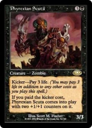 Phyrexian Scuta Planeshift Singles Phyrexian Scuta Planeshift Singles