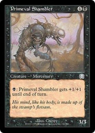 Primeval Shambler Mercadian Masques Singles Primeval Shambler Mercadian Masques Singles