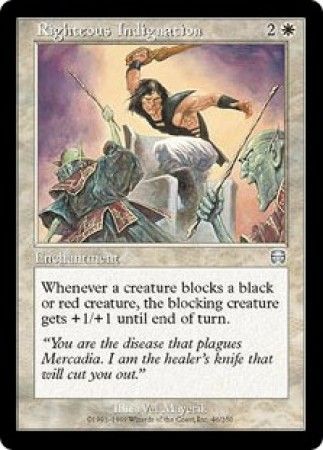 Righteous Indignation Mercadian Masques Singles Righteous Indignation Mercadian Masques Singles