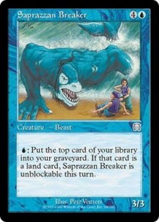 Saprazzan Breaker Mercadian Masques Singles Saprazzan Breaker Mercadian Masques Singles