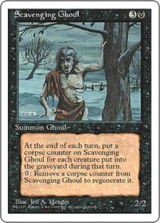 Scavenging Ghoul MTG 4th Edition Magic Cards Singles Scavenging Ghoul MTG 4th Edition Magic Cards Singles