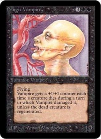Sengir Vampire Alpha Magic Cards Singles Sengir Vampire Alpha Magic Cards Singles