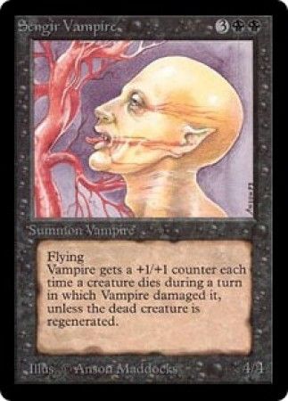 Sengir Vampire Beta Magic Cards Singles Sengir Vampire Beta Magic Cards Singles