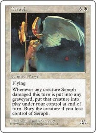 Seraph MTG 5th Edition Magic Cards Singles Seraph MTG 5th Edition Magic Cards Singles