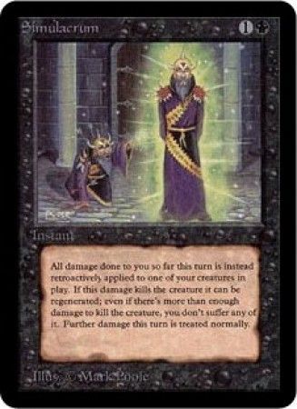 Simulacrum Alpha Magic Cards Singles Simulacrum Alpha Magic Cards Singles