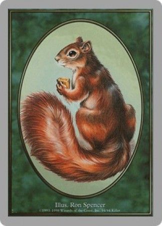 Squirrel Token Unglued Squirrel Token Unglued