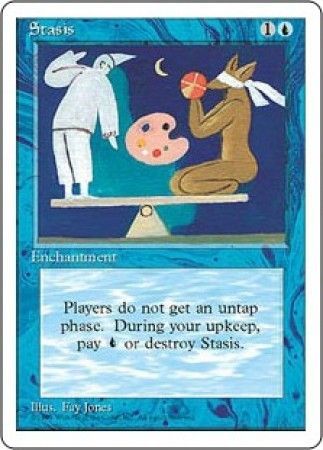 Stasis MTG 4th Edition Magic Cards Singles Stasis MTG 4th Edition Magic Cards Singles