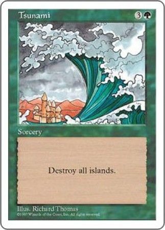 Tsunami MTG 5th Edition Magic Cards Singles Tsunami MTG 5th Edition Magic Cards Singles