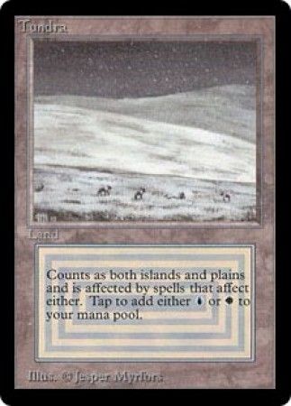 Tundra Beta Magic Cards Singles Tundra Beta Magic Cards Singles