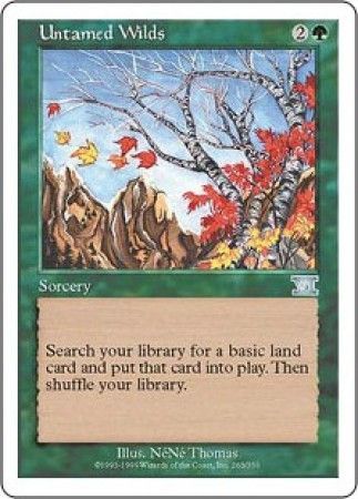 Untamed Wilds MTG 6th Edition Classic Magic Cards Singles Untamed Wilds MTG 6th Edition Classic Magic Cards Singles