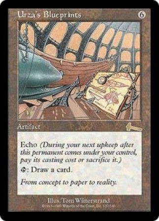 Urza s Blueprints Urza s Legacy Singles Urza s Blueprints Urza s Legacy Singles