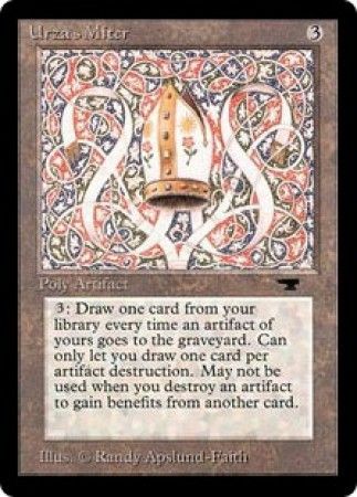 Urza s Miter Antiquities Singles Urza s Miter Antiquities Singles