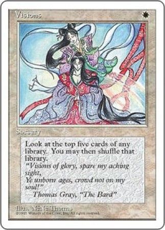 Visions MTG 4th Edition Magic Cards Singles Visions MTG 4th Edition Magic Cards Singles