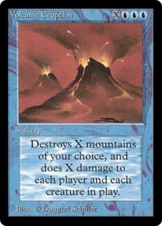 Volcanic Eruption Beta Magic Cards Singles Volcanic Eruption Beta Magic Cards Singles