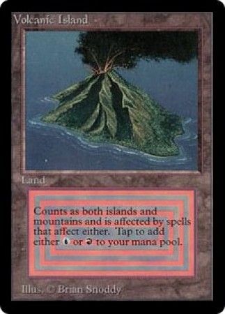 Volcanic Island Beta Magic Cards Singles Volcanic Island Beta Magic Cards Singles