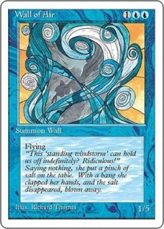Wall of Air MTG 4th Edition Magic Cards Singles Wall of Air MTG 4th Edition Magic Cards Singles