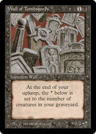 Wall of Tombstones Legends Singles Wall of Tombstones Legends Singles