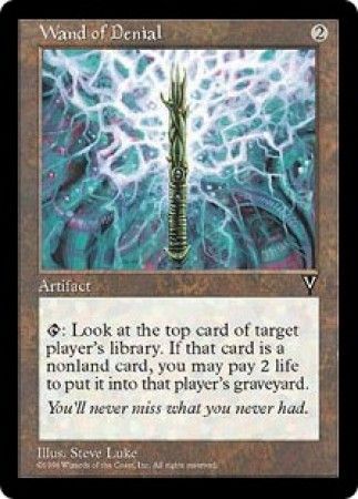 Wand of Denial Visions Singles Wand of Denial Visions Singles