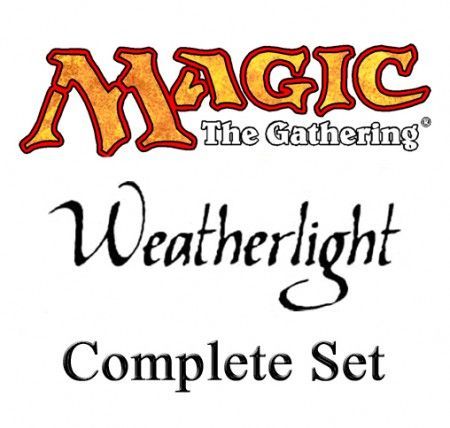 Weatherlight Complete Set Magic the Gathering Magic the Gathering Complete Non Foil Sets Weatherlight Complete Set Magic the Gathering Magic the Gathering Complete Non Foil Sets