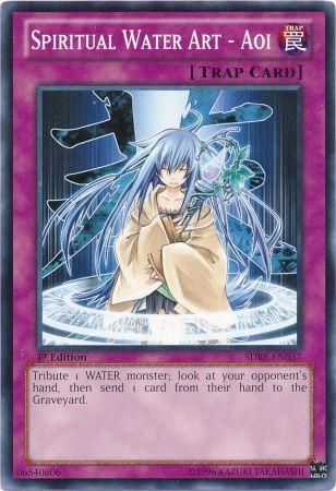 Spiritual Water Art Aoi SDRE EN037 Common 1st Edition Spiritual Water Art Aoi SDRE EN037 Common 1st Edition