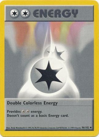 Double Colorless Energy 96 102 Uncommon Shadowless Double Colorless Energy 96 102 Uncommon Shadowless