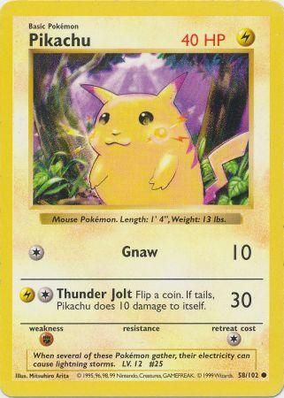 shadow pikachu card real
