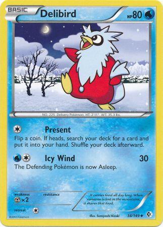 Delibird 38 149 Uncommon Black White 7 Boundaries Crossed Singles Delibird 38 149 Uncommon Black White 7 Boundaries Crossed Singles
