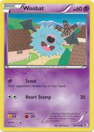Woobat 70 149 Common Black White 7 Boundaries Crossed Singles Woobat 70 149 Common Black White 7 Boundaries Crossed Singles