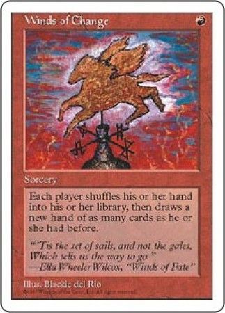 Winds of Change MTG 5th Edition Magic Cards Singles Winds of Change MTG 5th Edition Magic Cards Singles