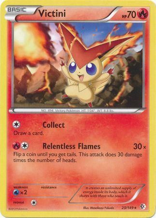 Victini 23 149 Rare Black White 7 Boundaries Crossed Singles Victini 23 149 Rare Black White 7 Boundaries Crossed Singles