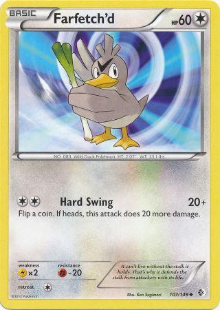 Farfetch d 107 149 Uncommon Black White 7 Boundaries Crossed Singles Farfetch d 107 149 Uncommon Black White 7 Boundaries Crossed Singles