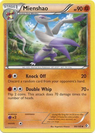 Mienshao 88 149 Uncommon Black White 7 Boundaries Crossed Singles Mienshao 88 149 Uncommon Black White 7 Boundaries Crossed Singles