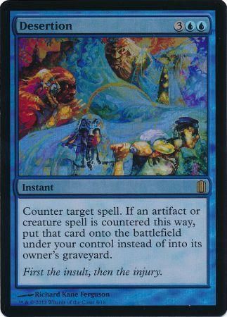 Desertion Foil Commander s Arsenal Singles Desertion Foil Commander s Arsenal Singles