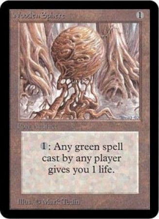 Wooden Sphere Alpha Magic Cards Singles Wooden Sphere Alpha Magic Cards Singles